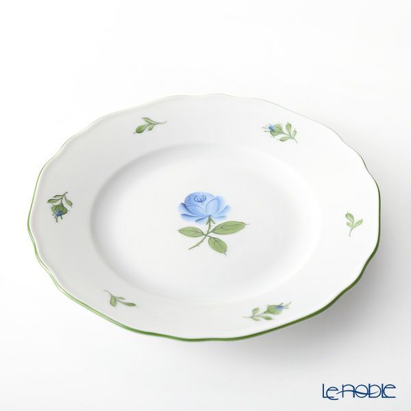 アウガルテン（AUGARTEN） ウィンナーローズブルー（5089Q） BBプレート 16cm （062）