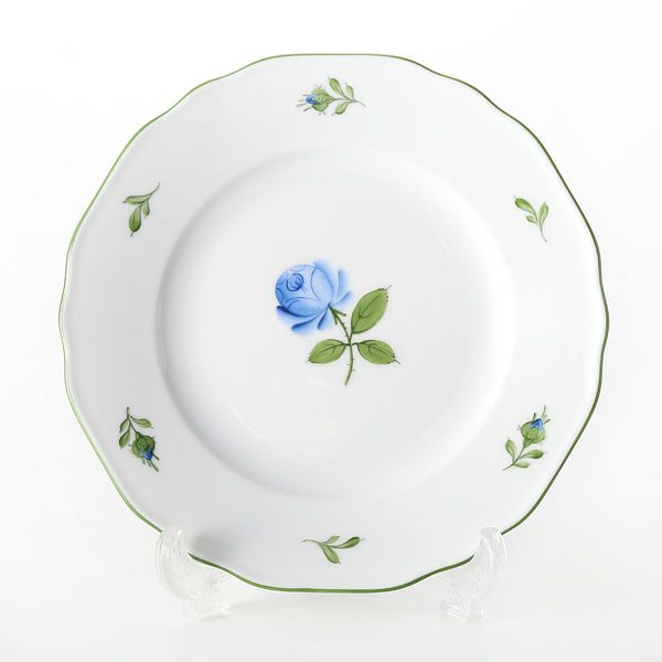 アウガルテン（AUGARTEN） ウィンナーローズブルー（5089Q） BBプレート 16cm （062）