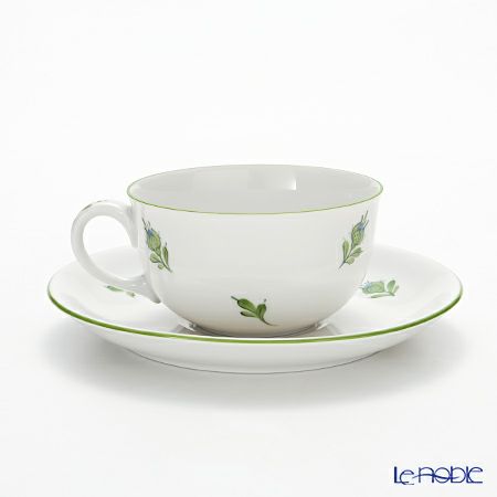 アウガルテン（AUGARTEN） ウィンナーローズ ブルー（5089Q） ティーカップ＆ソーサー（S） 200ml（001）