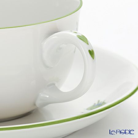 アウガルテン（AUGARTEN） ウィンナーローズ ブルー（5089Q） ティーカップ＆ソーサー（S） 200ml（001）