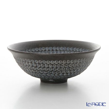 京焼・清水焼 平茶碗 M0035 南蛮三島詰