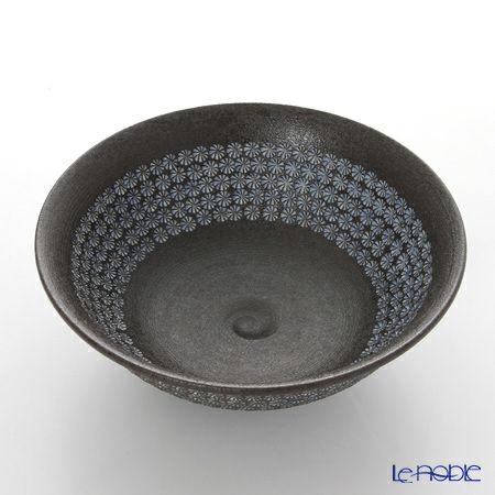 京焼・清水焼 平茶碗 M0035 南蛮三島詰