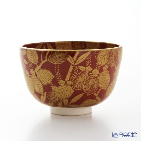 京焼・清水焼 抹茶碗 K0068 金襴手（きんらんで） 桐