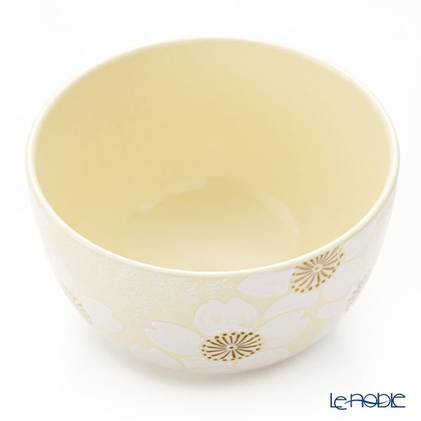 京焼・清水焼 抹茶碗 K0012 桜吹付銀彩