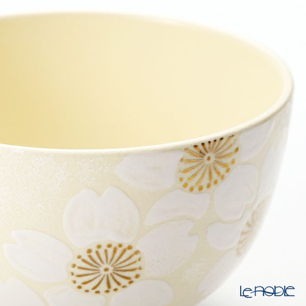 京焼・清水焼 抹茶碗 K0012 桜吹付銀彩