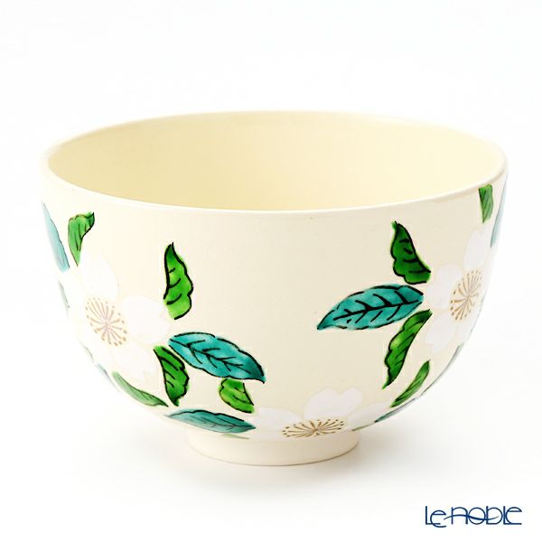 京焼・清水焼 抹茶碗 K0015 彩白桜