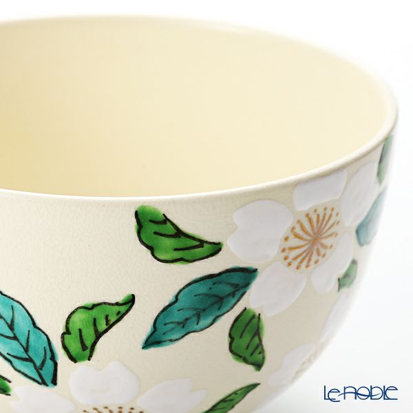 京焼・清水焼 抹茶碗 K0015 彩白桜