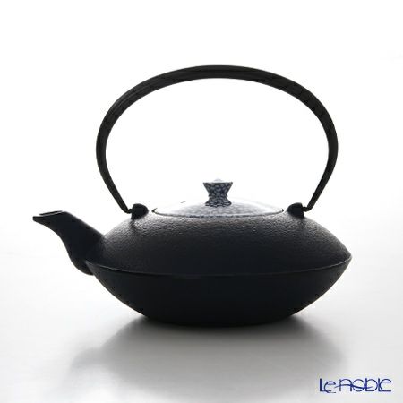 京焼・清水焼 鉄瓶急須 T0100 染付桜詰 大 900ml