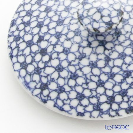 京焼・清水焼 鉄瓶急須 T0100 染付桜詰 大 900ml