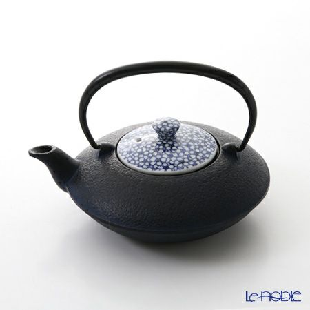 京焼・清水焼 鉄瓶急須 T0101 染付桜詰 小 410ml