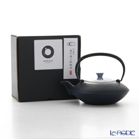 京焼・清水焼 鉄瓶急須 T0101 染付桜詰 小 410ml