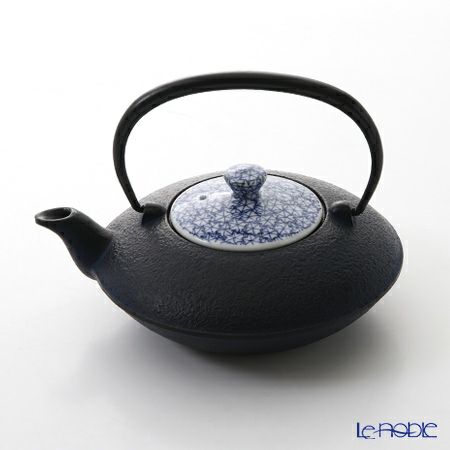 京焼・清水焼 鉄瓶急須 T0103 染付紅葉詰 小 410ml