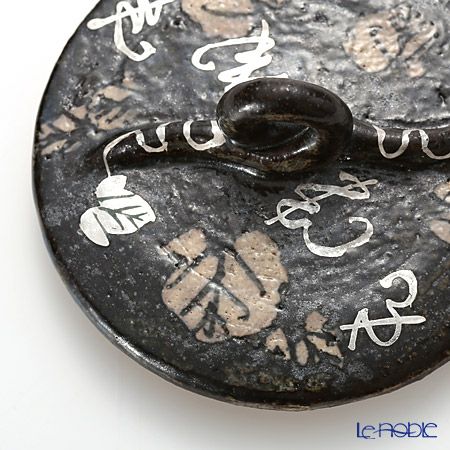 京焼・清水焼 鉄瓶急須 M0132 瓢箪唐草 510ml 鉄蓋付