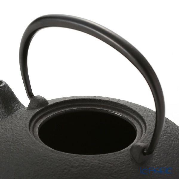 京焼・清水焼 鉄瓶急須・黒 T0168 黒地金彩桜詰 小 410ml