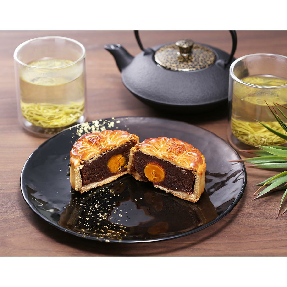 京焼・清水焼 鉄瓶急須・黒 T0168 黒地金彩桜詰 小 410ml