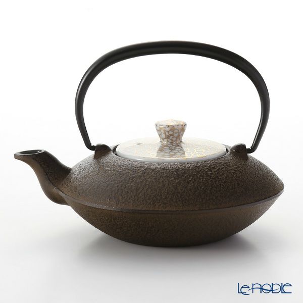 京焼・清水焼 鉄瓶急須・茶 T0168 金彩桜詰 小 410ml