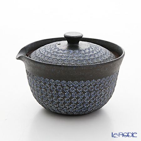 京焼・清水焼 ティーポット（宝瓶） M0290 南蛮三島詰 270ml