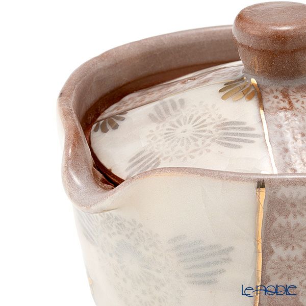 京焼・清水焼 宝瓶／急須 志野花三島 K02100 150ml