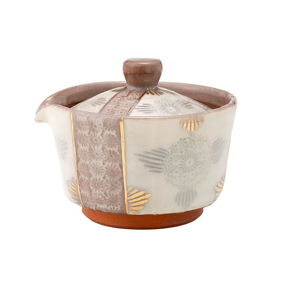 京焼・清水焼 宝瓶／急須 志野花三島 K02100 150ml