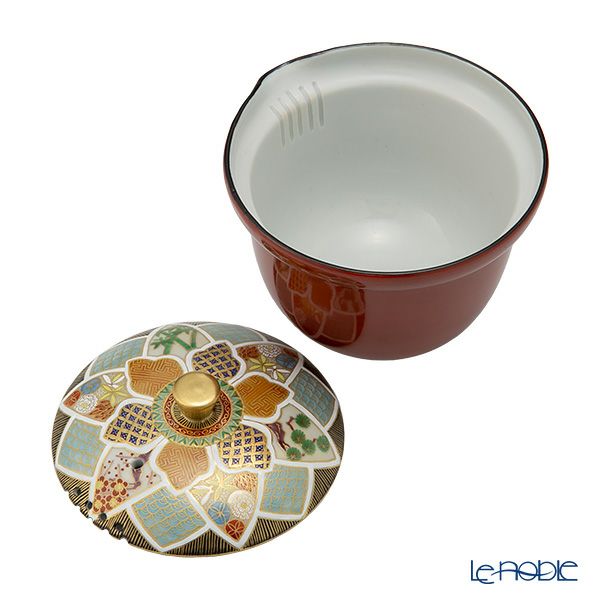 京焼・清水焼 ティーポット（宝瓶） 彩花小紋松竹梅 230ml T02111