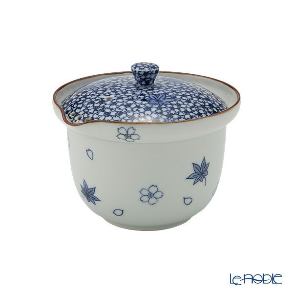 京焼・清水焼 ティーポット （宝瓶） 染付雲錦詰 230ml T02109