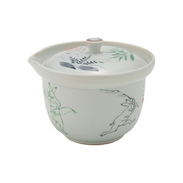 【新品未使用】　国宝　鳥獣人物戯画　小皿　ぐい飲み　高山寺 小皿 相撲〈国宝 鳥獣人物戯画〉 | 高山寺公式ショップ | 京ものさんぽ