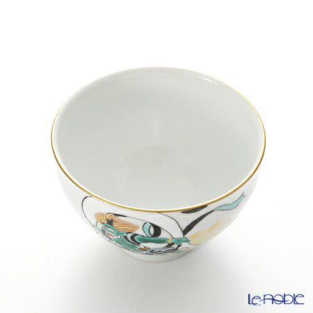 京焼・清水焼 汲出し碗 S0328 金彩風神