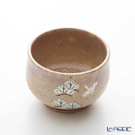 京焼・清水焼 汲出し碗 M0371 金銀彩鶴