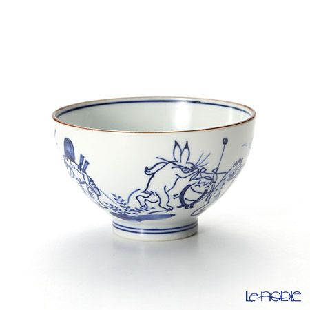 京焼・清水焼 汲出し碗 大 S0375 染付高山寺 200ml