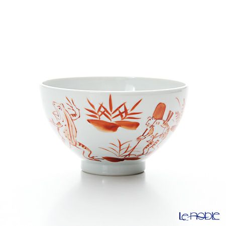 京焼・清水焼 汲出し碗 大 S0376 赤高山寺