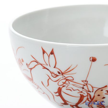 京焼・清水焼 汲出し碗 大 S0376 赤高山寺