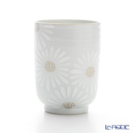 京焼・清水焼 湯呑 K0420 白菊刷毛目銀彩