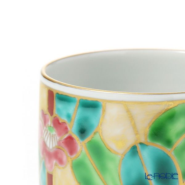 京焼・清水焼 湯呑 K0426 金彩椿