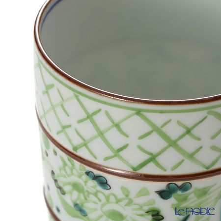 京焼・清水焼 組湯呑 ペア S0471 中帯赤青絵