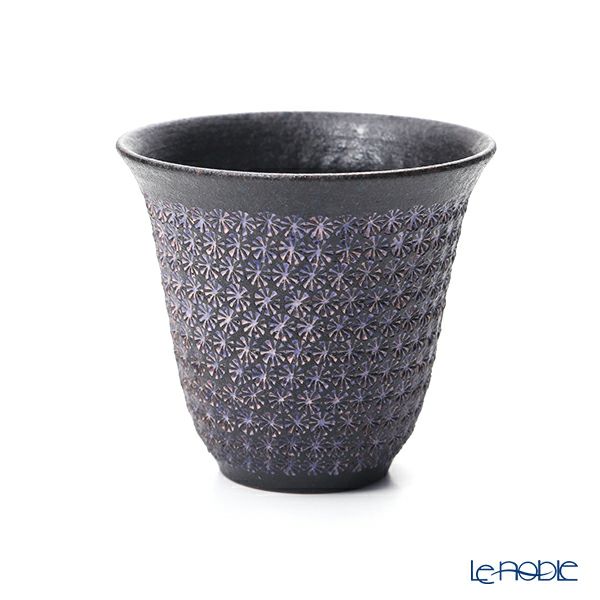 京焼・清水焼 フリーカップ M0781 南蛮三島詰 ピンク 300ml