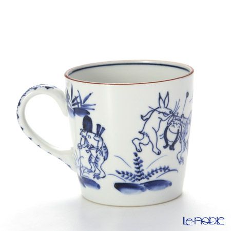 京焼・清水焼 マグカップ S0727 染付高山寺 330ml