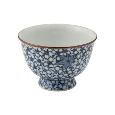 京焼・清水焼 煎茶碗／ぐい呑み 染付雲錦詰 50ml T09168 | ブランド