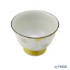 京焼・清水焼 煎茶碗／ぐい呑み 白菊黄地 K09156 50ml