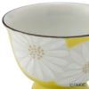 京焼・清水焼 煎茶碗／ぐい呑み 白菊黄地 K09156 50ml