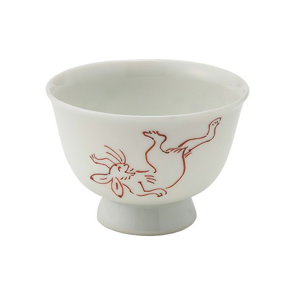 京焼・清水焼 煎茶碗／ぐい呑み 彩高山寺 50ml S09171