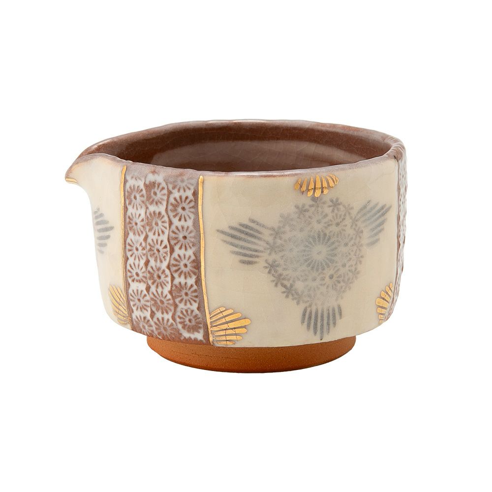 京焼・清水焼 湯さまし／小鉢 志野花三島 K0839 135ml