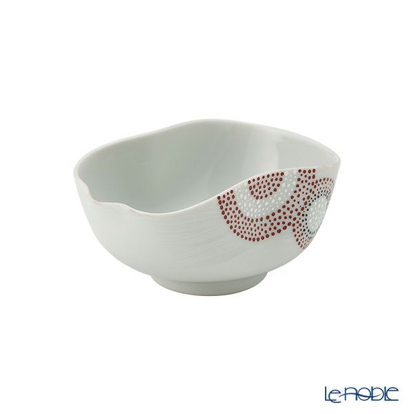 京焼・清水焼 湯さまし／小鉢 彩点詰銀彩唐草 120ml K09160