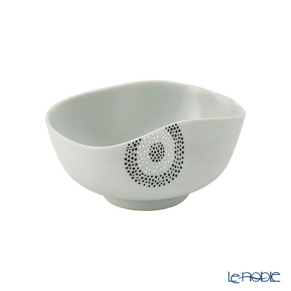 京焼・清水焼 湯さまし／小鉢 彩点詰銀彩唐草 120ml K09160