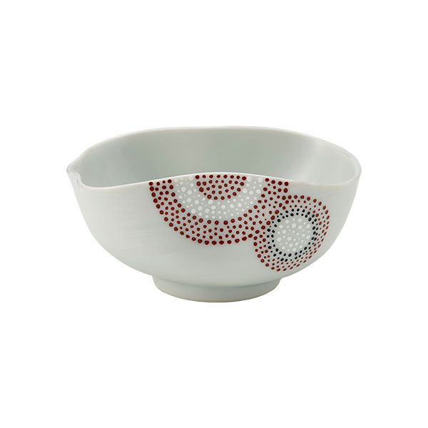 京焼・清水焼 湯さまし／小鉢 彩点詰銀彩唐草 120ml K09160