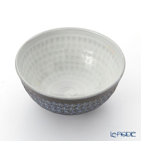 京焼・清水焼 組飯碗 M0571 南蛮三島詰 ペア