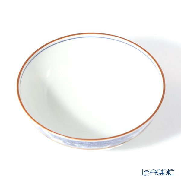 京焼・清水焼 組飯碗 S0562 渕染赤山水 ペア