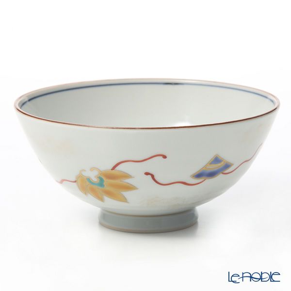 京焼・清水焼 組飯碗 ペア S0582 彩宝紋