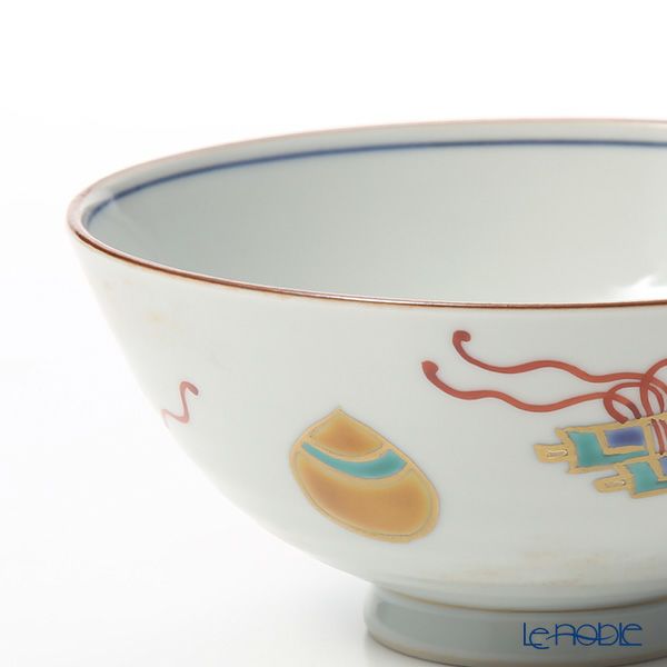 京焼・清水焼 組飯碗 ペア S0582 彩宝紋