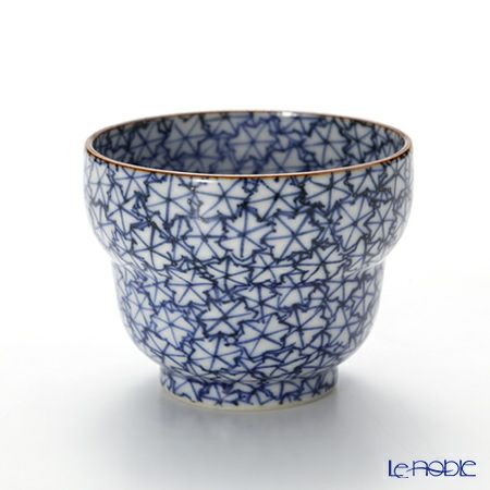 京焼・清水焼 ぐい呑 T0921 染付紅葉詰