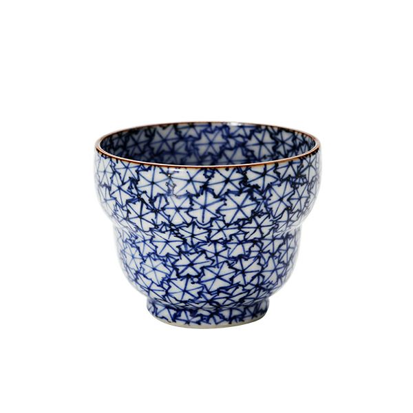 京焼・清水焼 ぐい呑 T0921 染付紅葉詰